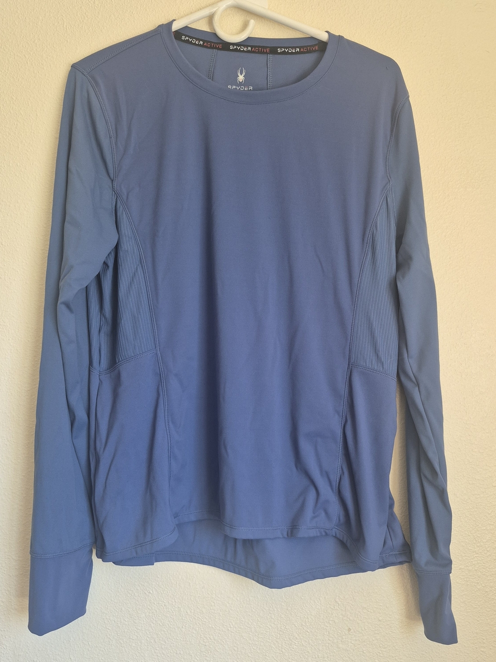 Spyder Activewear Long Sleeve Crewneck - Slate Blue